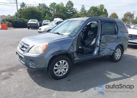 2005 Honda Cr-V Se из США, поврежденный, VIN SHSRD78965U300540